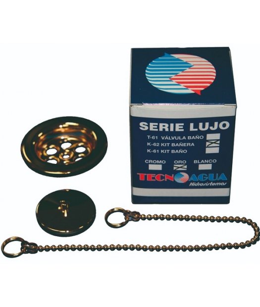 kit montaje lujo baera standard cromo