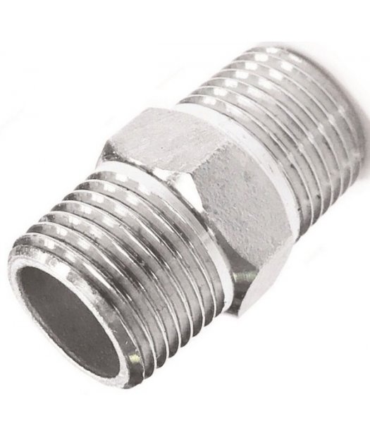 serie aisi 316. contrarroscas adf acero inox macho macho