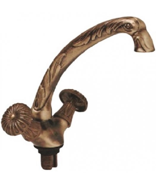 monobloc lavabo artistico bronce